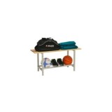 BANCO DE VESTUARIO MADERA Y METAL 1000X475X320 MM SIMONRACK