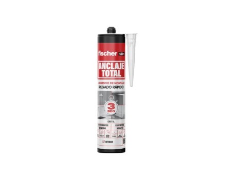ANCLAJE QUÍMICO CRISTAL FISCHER 290ML FIX-2 HIGIÉNICO