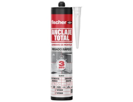 ANCLAJE QUÍMICO TOTAL FISCHER 290ML FUX-2 MULTIUSOS