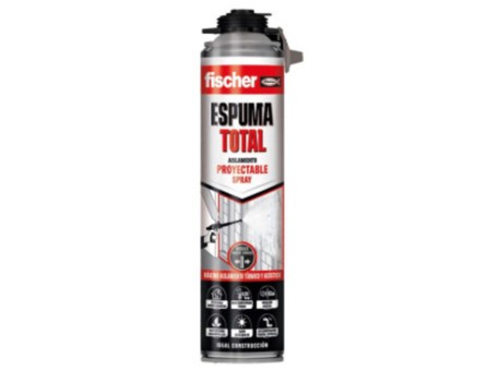 ESPUMA PU EXPANSIVA TOTAL FISCHER PROYECTABLE 575ML