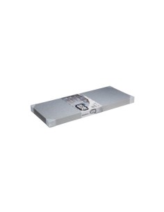 ESTANTE FIJACIÓN INVISIBLE PVC HD 60X25 ALUMINIO