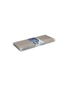 ESTANTE FIJACIÓN INVISIBLE PVC HD 60X25CM GRIS
