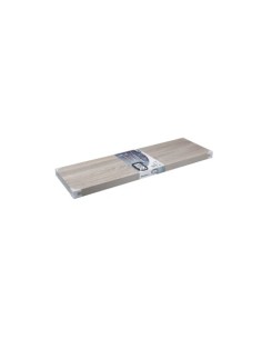 ESTANTE FIJACIÓN INVISIBLE PVC HD 80X25CM ROBLE