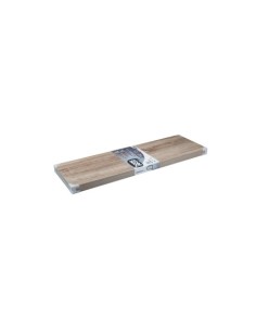 ESTANTE FIJACIÓN INVISIBLE PVC 80X25 ROBLE VIEJO