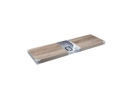 ESTANTE FIJACIÓN INVISIBLE PVC 80X25 ROBLE VIEJO