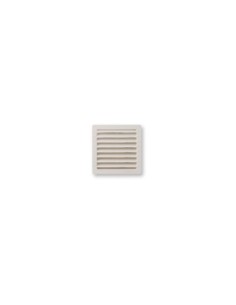 REJILLA EMPOTRAR ABS BLANCA 10X10CM CON MOSQUITERA