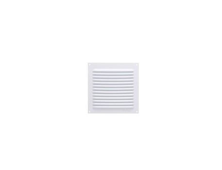 REJILLA ALUMINIO SIN BORDE BLANCA 15X15CM VENTILACIÓN