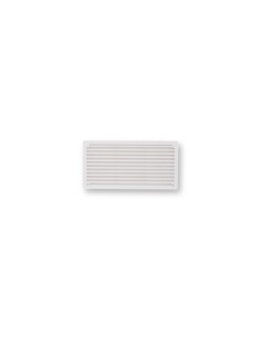 REJILLA ATORNILLAR 8.6X16.5 CM ABS BLANCO MOSQUITERA