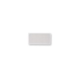 REJILLA ATORNILLAR 8.6X16.5 CM ABS BLANCO MOSQUITERA
