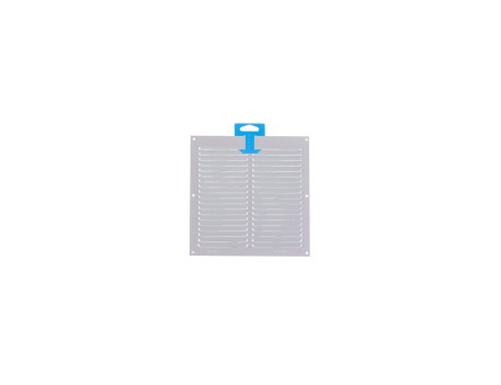 REJILLA VENTILACIÓN ALUMINIO CON MOSQUITERA 20X20CM