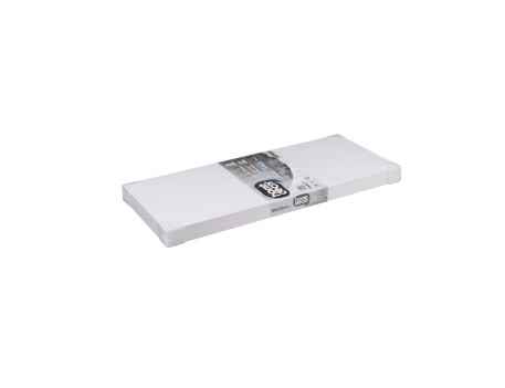 ESTANTE FIJACIÓN INVISIBLE PVC HD 60X25CM BLANCO