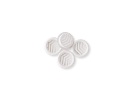 KIT 4 REJILLAS EMPOTRAR D-4 ABS BLANCO