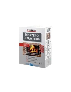 MORTERO REFRACTARIO CEYS 2 KG ALTA RESISTENCIA TÉRMICA