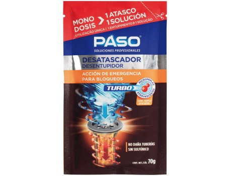 DESATASCADOR TURBO MONODOSIS PASO 70G 6UD