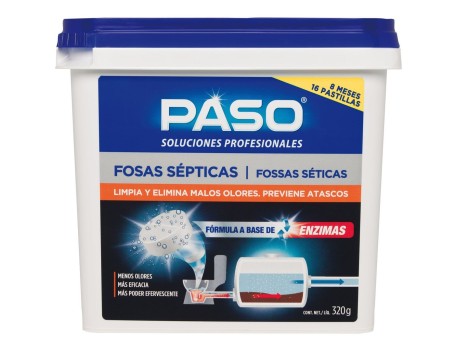 PASTILLAS ENZIMÁTICAS PARA FOSAS SÉPTICAS CEYS 16 UNIDADES