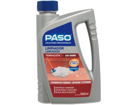 LIMPIADOR Y ABRILLANTADOR PARA TERRACOTA Y SUELOS POROSOS CEYS 1L