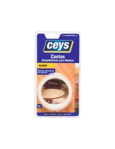 CANTO AUTOADHESIVO CEYS 5M BLANCO 19MM