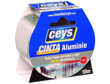 CINTA DE ALUMINIO CEYS TACKCEYS 10M X 50MM