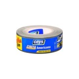CINTA AMERICANA PLATA MULTIUSOS CEYS 50M X 50MM