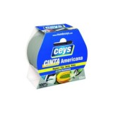 CINTA AMERICANA ADHESIVA PLATA 10M X 50MM CEYS