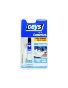 ESMALTE RESTAURADOR CERÁMICO BLANCO CEYS 15ML