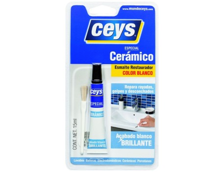 ESMALTE RESTAURADOR CERÁMICO BLANCO CEYS 15ML