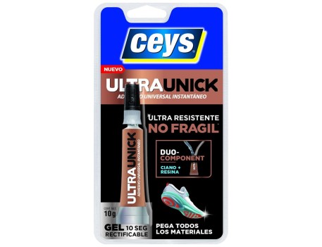 ADHESIVO INSTANTÁNEO ULTRAUNICK GEL 10G CEYS