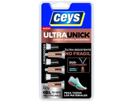PEGAMENTO INSTANTANEO CEYS SUPERCEYS UNICK 3 MONODOSIS 1G