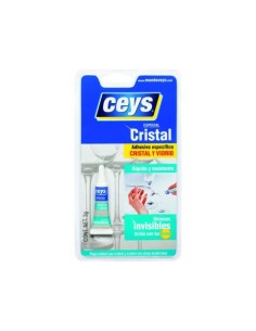 ADHESIVO TRANSPARENTE RÁPIDO PARA CRISTAL CEYS 3G