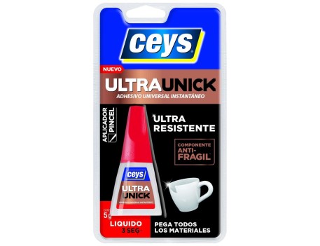 PEGAMENTO INSTANTANEO CEYS ULTRAUNICK LIQUIDO 5G CON PINCEL