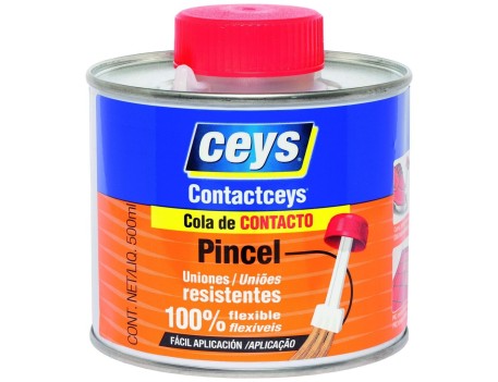 COLA DE CONTACTO CEYS PINCEL 500ML USO GENERAL