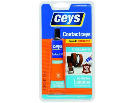 COLA DE CONTACTO CEYS TRANSPARENTE 30ML
