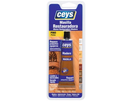 MASILLA RESTAURADORA DE MADERA PINO CEYS 40G