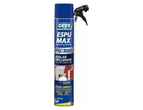 ESPUMA POLIURETANO FIJACIÓN RÁPIDA CEYS 750ML