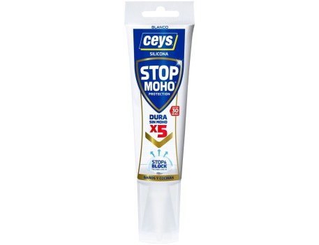 SELLADOR SILICONA CEYS LARGA DURACIÓN 125ML BLANCO