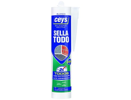 SILICONA SELLATODO CEYS BLANCA 280ML