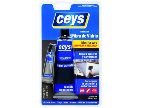 MASILLA REPARADORA FIBRA DE VIDRIO CEYS 130ML