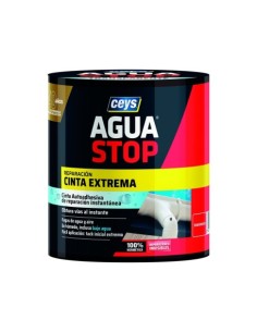 CINTA IMPERMEABLE AUToadhesiva TRANSPARENTE AGUASTOP CEYS 10CMX1.5M