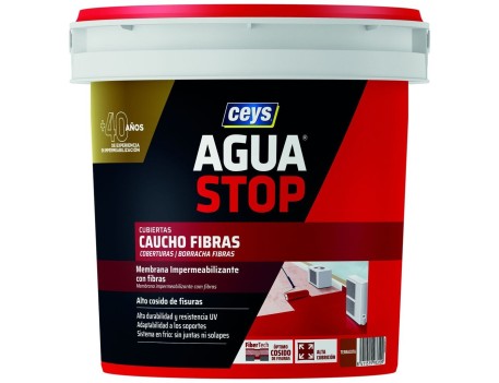 MEMBRANA IMPERMEABILIZANTE CAUCHO FIBRAS TERRACOTA 1KG CEYS