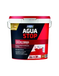 IMPERMEABILIZANTE CEYS CAUCHO FIBRAS 20KG