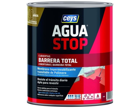 IMPERMEABILIZANTE AGUASTOP BARRERA TOTAL 1KG ROJO
