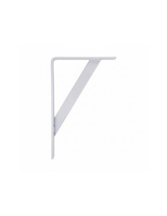 SOPORTE PALOMILLA ACERO BLANCO 200X125 MM AMIG