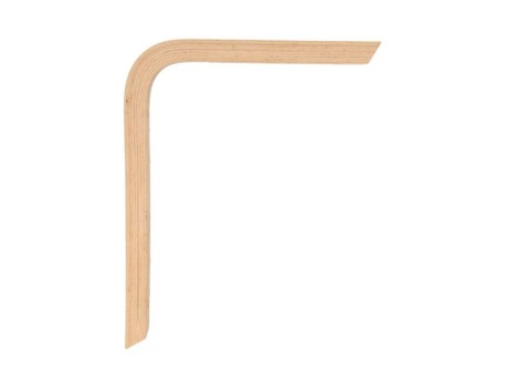 SOPORTE PALOMILLA MADERA HAYA PARA BALDAS 250X200 MM