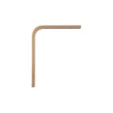 SOPORTE DE MADERA HAYA PARA BALDAS 200X150 MM AMIG
