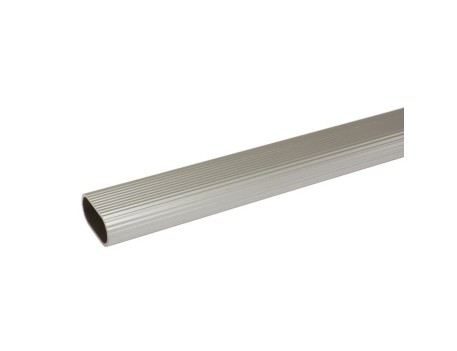 TUBO ALUMINIO PLATA 30X15X2M AMIG