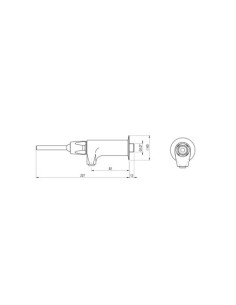 GRIFO LAVABO MINUSVÁLIDO PRESTO XT TEMPORIZADO 2