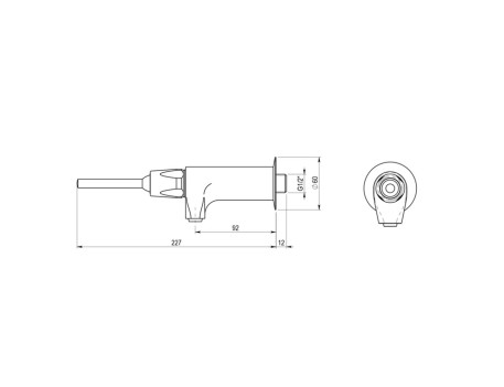 GRIFO LAVABO MINUSVÁLIDO PRESTO XT TEMPORIZADO