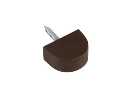 SOPORTE BALDA PLASTICO MARRON 165-14