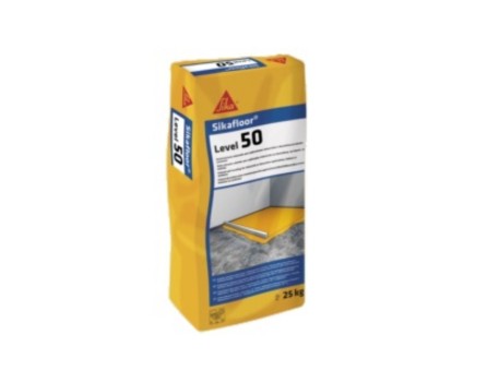 SIKAFLOOR LEVEL 50 EXTER/INTE(SACO 25KG)