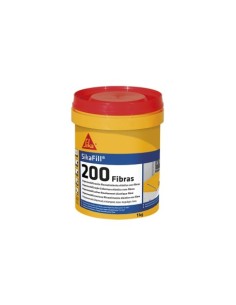 SIKAFILL -200 FIBRAS ROJO TEJA(BOTE 20KG